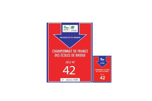 [KIT-JFR-42] JEUX FLECHES CFEB ROUGE 42