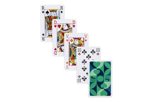 CARTON DE 110 CARTES A JOUER - FIGURES A L'ANGLAISE